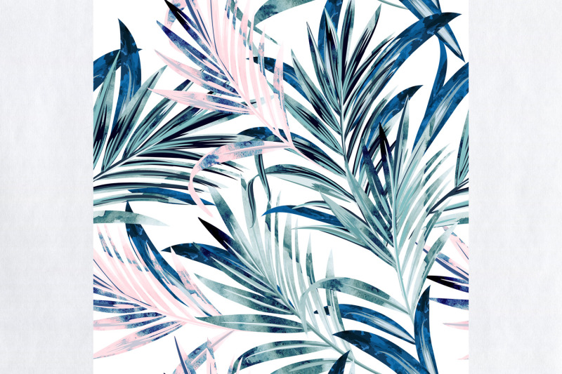 tropical-vector-seamless-pattern