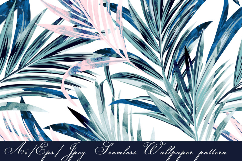 tropical-vector-seamless-pattern