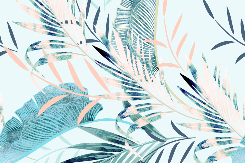 tropical-vector-seamless-pattern