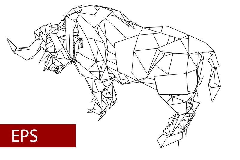 mosaics-a-buffalo-abstract-a-buffalo