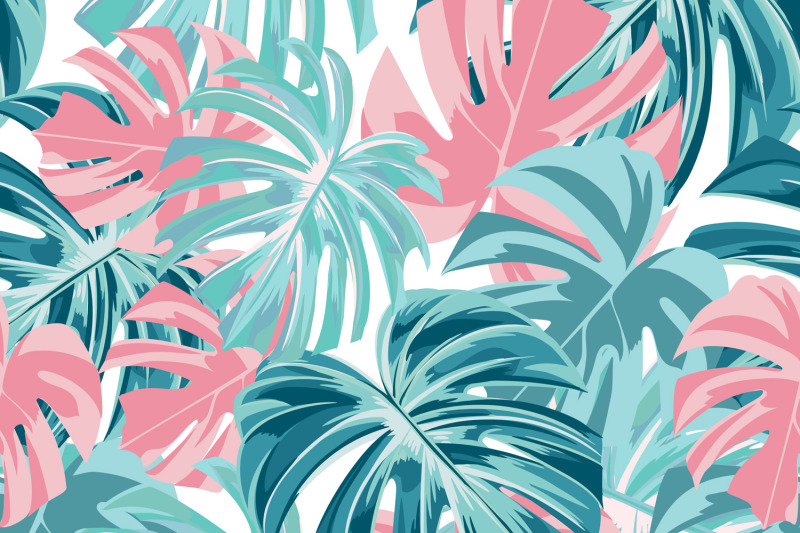 tropical-vector-seamless-pattern