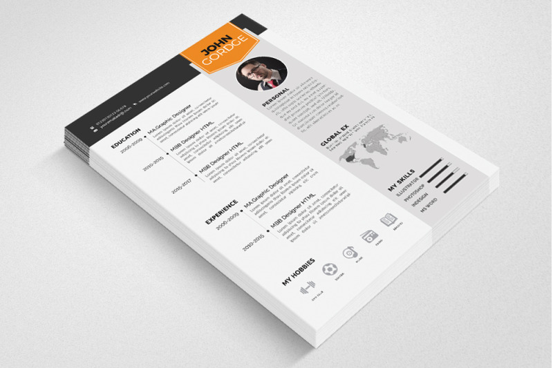 3-pages-cv-resume-word-template