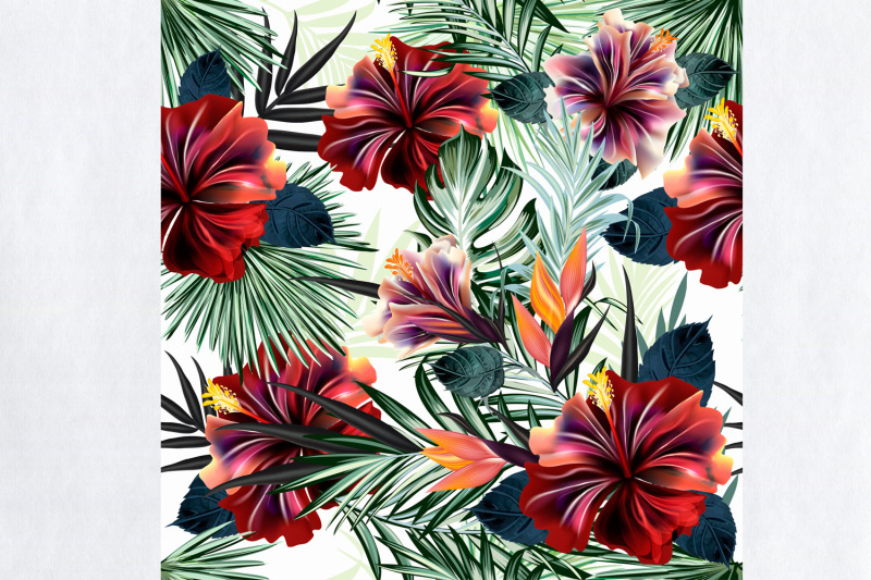 tropical-vector-seamless-pattern-with-hibiscus-flowers