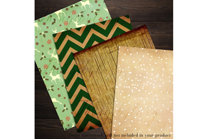 16-vintage-winter-holiday-christmas-digital-papers-8-5x11