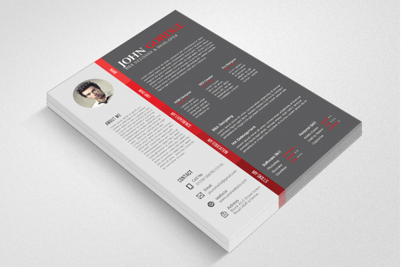 cv-resume-word-template