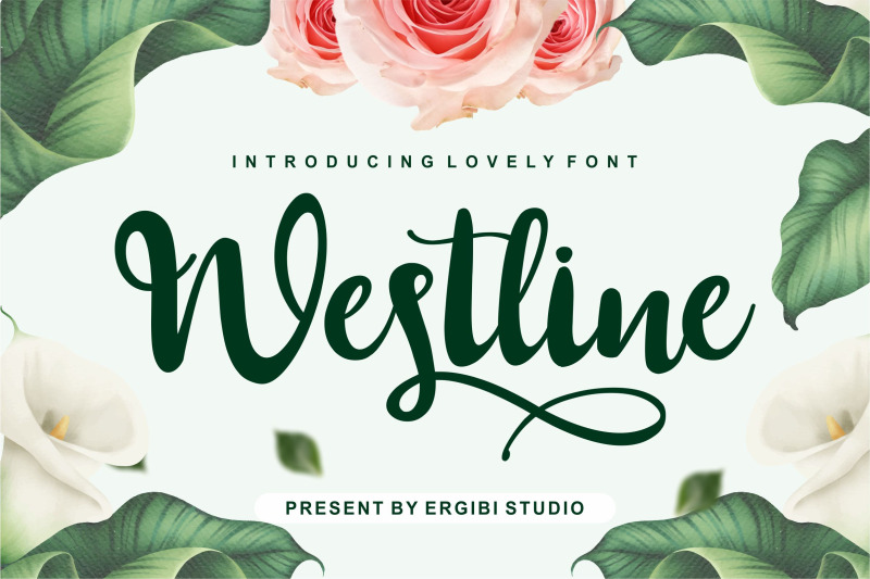 westline-lovely-font