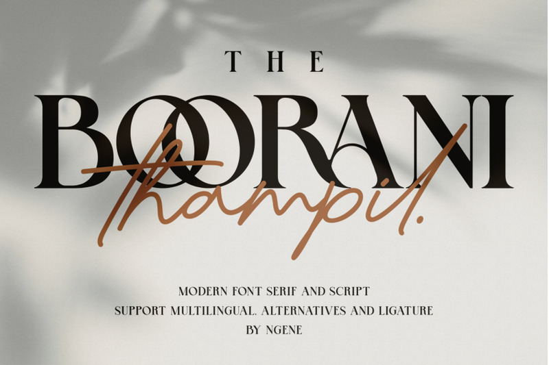 the-boorani-thampil-font-duo