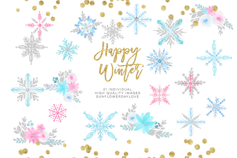 winter-onederland-clipart-winter-snowflakes-clipart