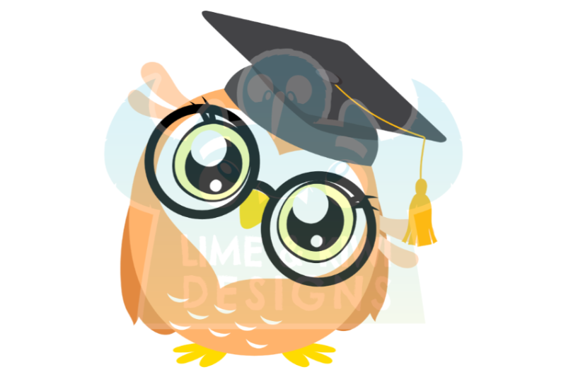 graduation-owls-clipart-lime-and-kiwi-designs
