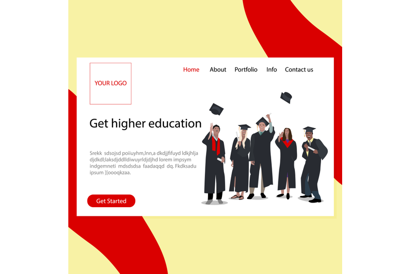 get-highter-education-landing-page