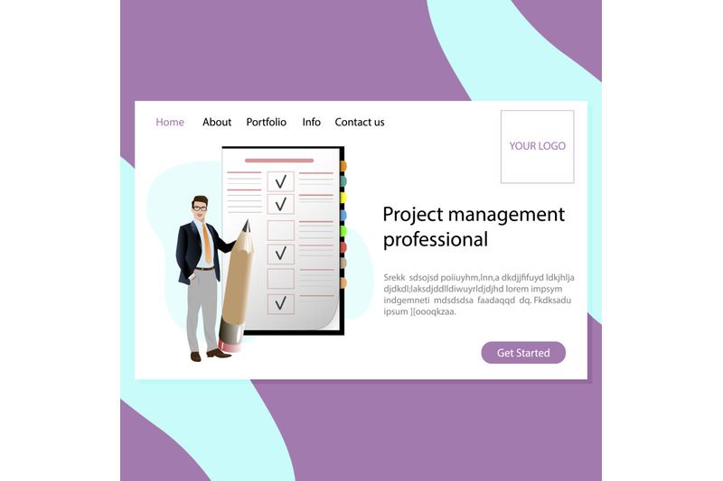 project-management-professional-landing-page