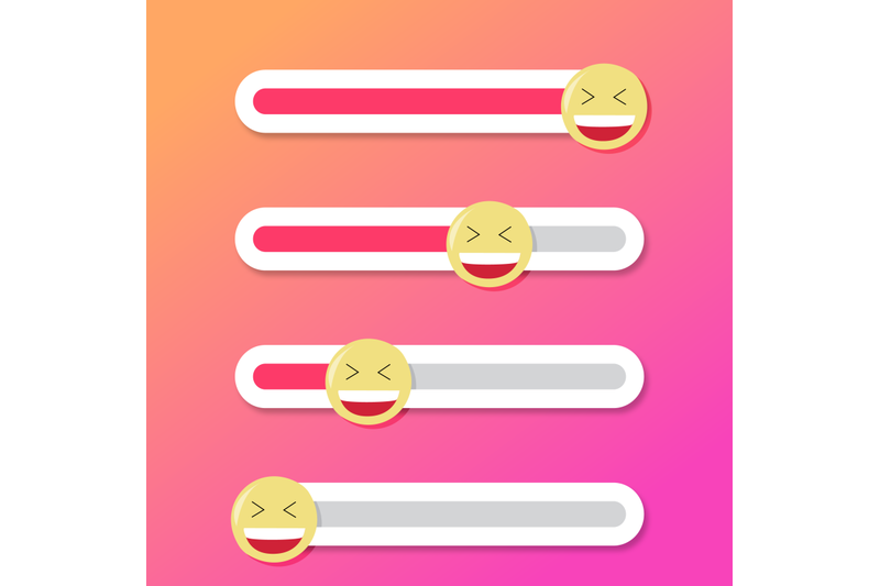 interface-slider-bar-with-laughing-yellow-smile-for-social-network