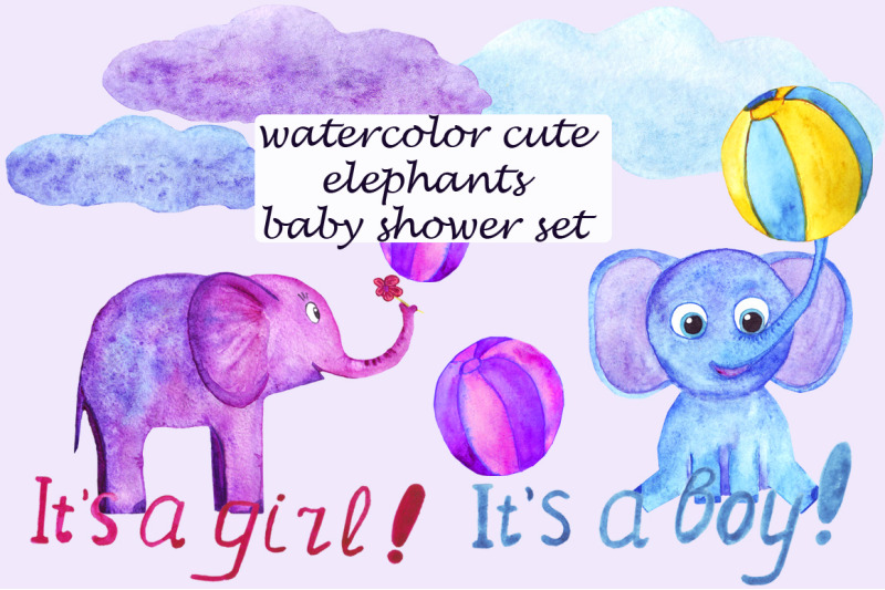 cute-watercolor-elephants