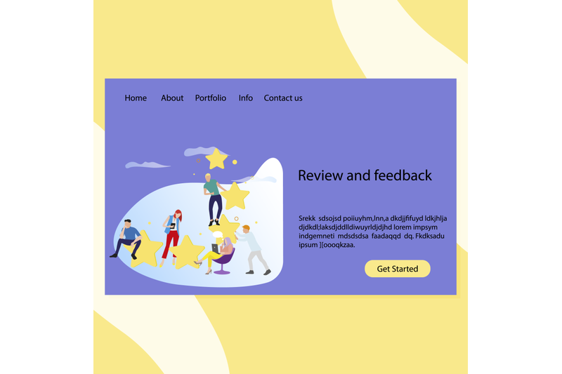review-and-feedback-landing-page-homepage-template