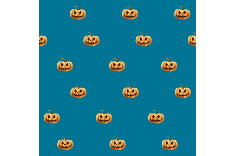halloween-seamless-pattern-with-orange-pumpkin