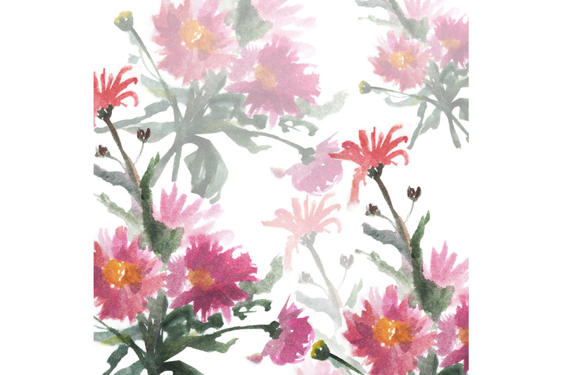 gentle-watercolor-flowers