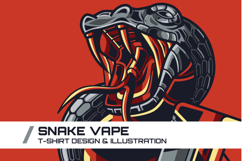 snake-vape-t-shirt-illustration