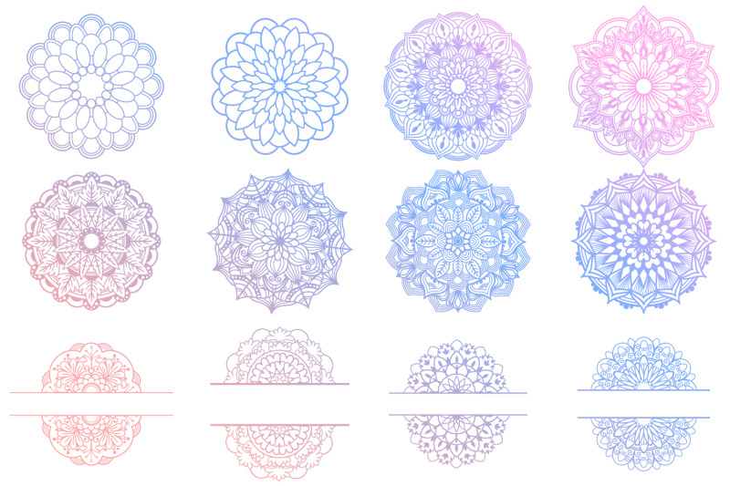 Download Mandala Bundle- 40 SVG cut files By Tatiana Cociorva ...