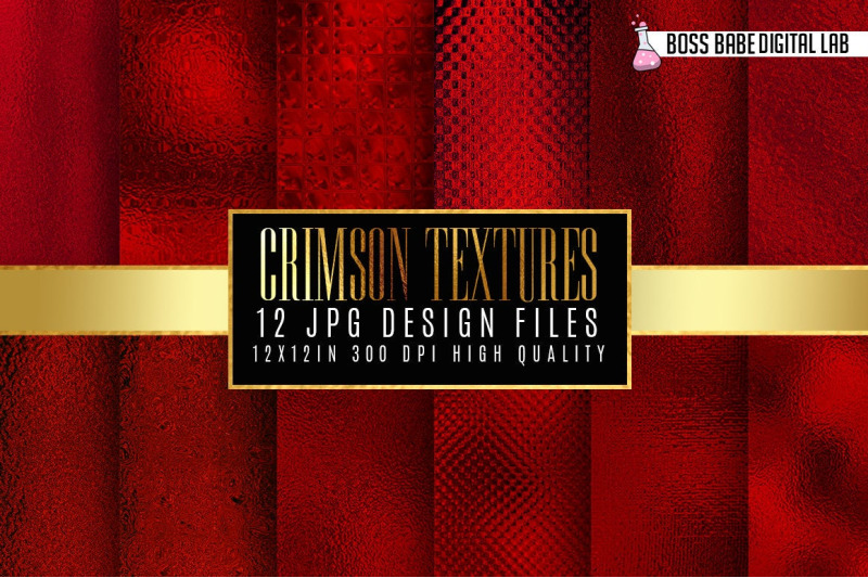 crimson-red-digital-papers