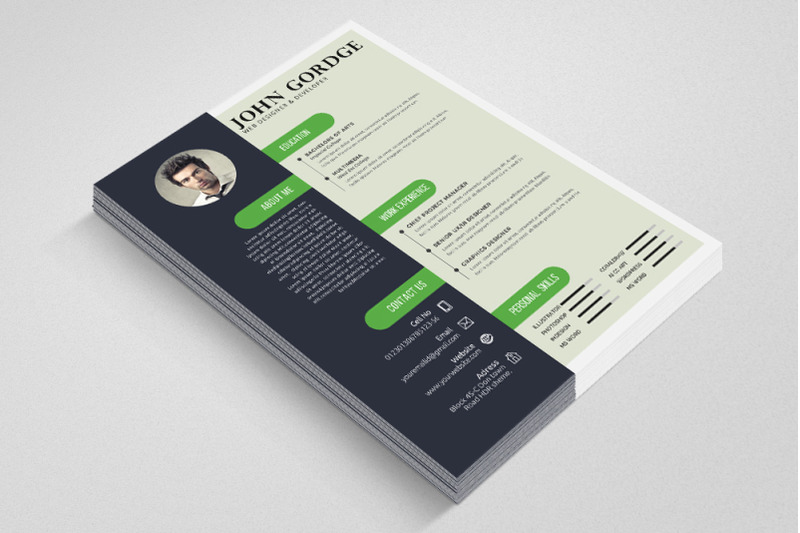 cv-resume-word-template