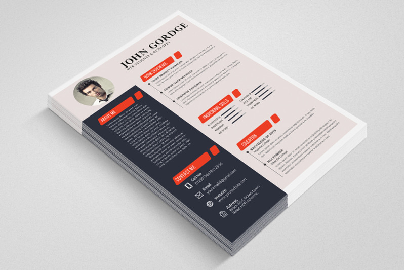 clean-cv-resume-word-template