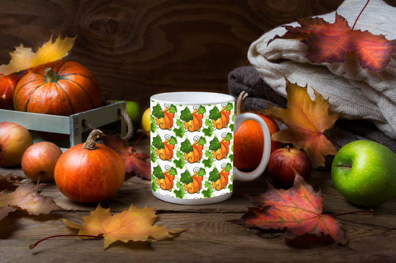 white-coffee-mug-mockup-with-fall-leaves-pumpkins