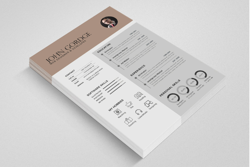 job-cv-resume-word-template