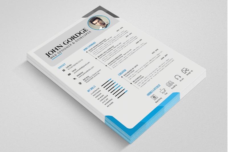 cv-resume-word-template