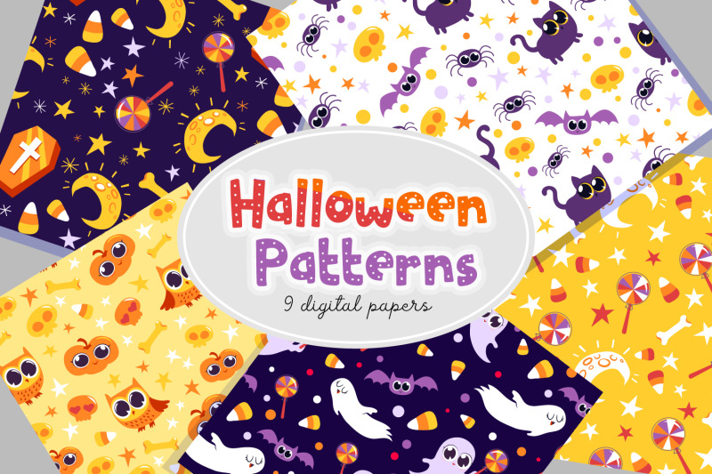 halloween-patterns-9-digital-papers