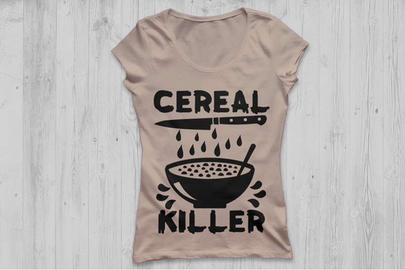 Cereal Killer Svg Halloween Svg Spooky Svg Kids Halloween Svg By Cosmosfineart Thehungryjpeg Com