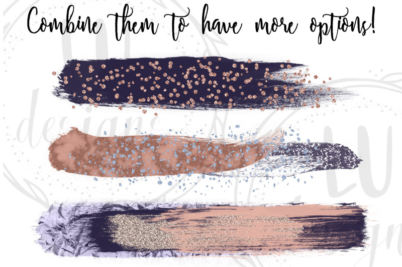 rose-gold-and-blue-brush-strokes-foil-textures-paint-strokes