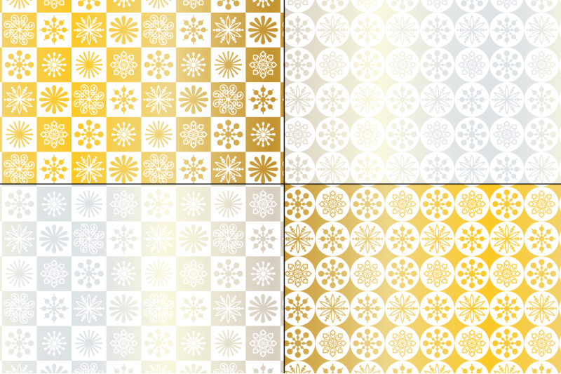 seamless-silver-amp-gold-holiday-patterns