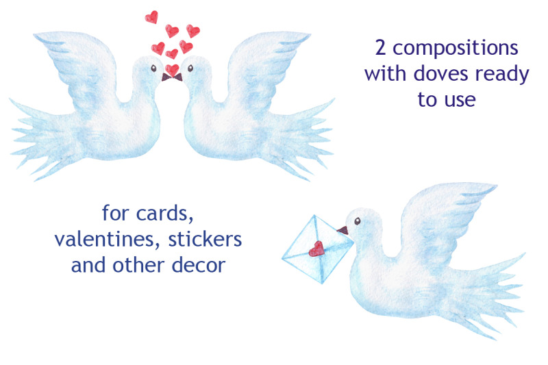 doves-kiss-romantic-watercolor-set