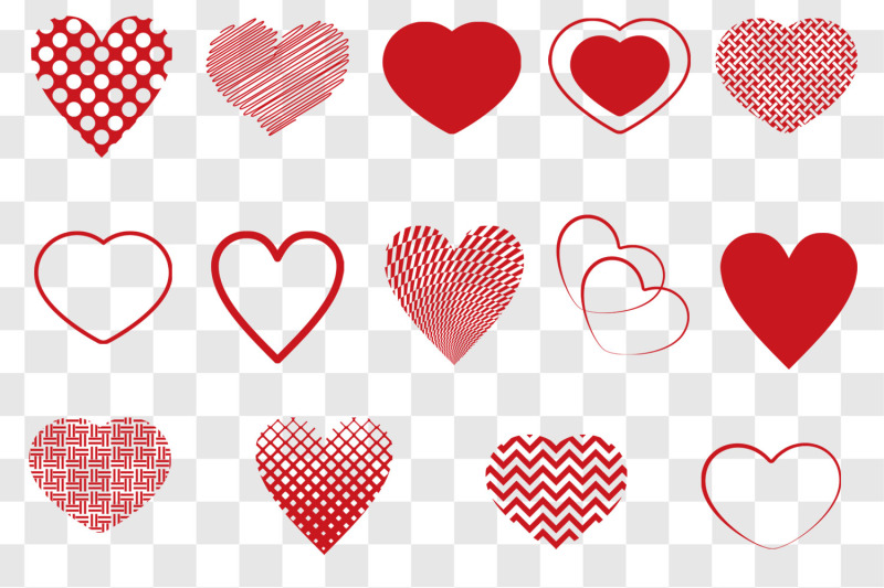 Download Heart SVG Bundle - Heart Shape Clip Art By gjsart ...