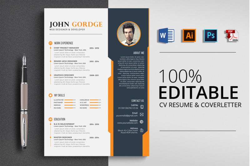 cv-resume-word-template