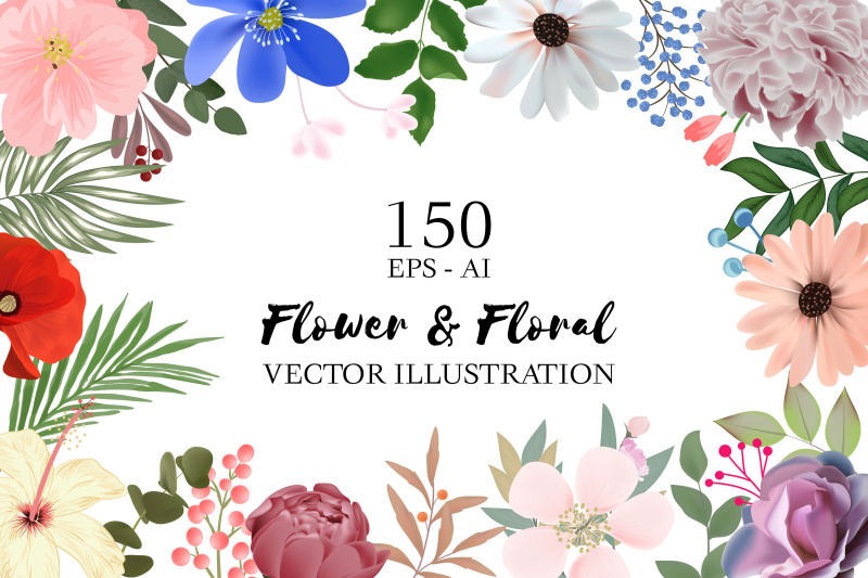 150-flower-and-floral-vector-illustration-element
