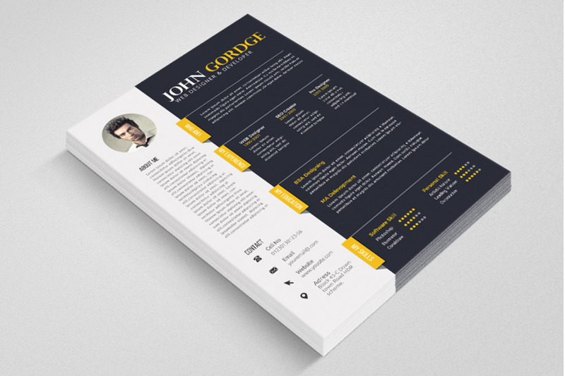 cv-resume-word-template