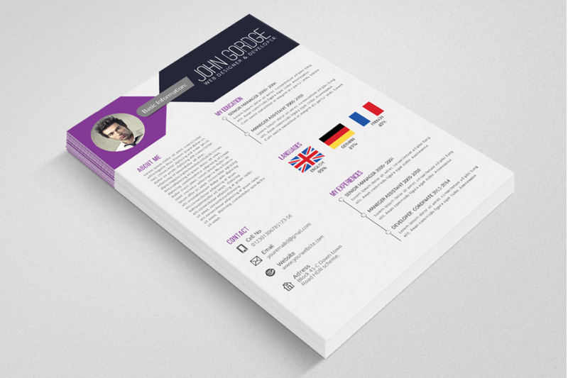 cv-resume-word-template