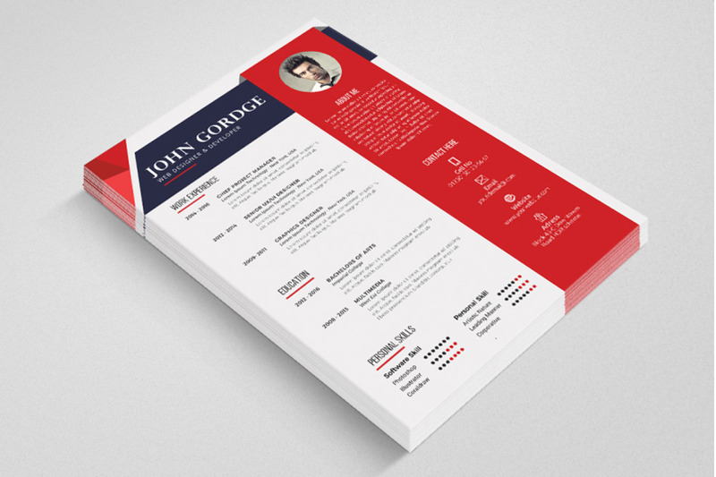 cv-resume-word-template