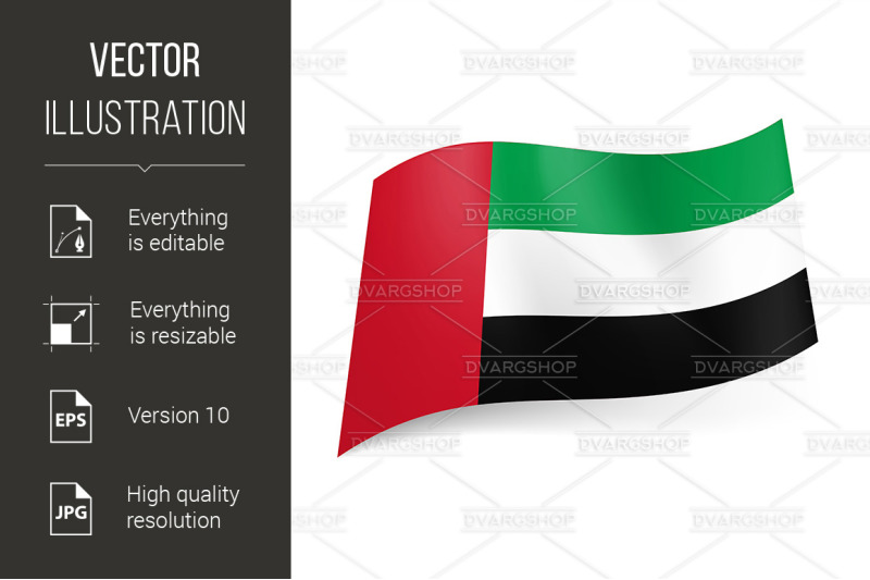 state-flag-of-united-arab-emirates