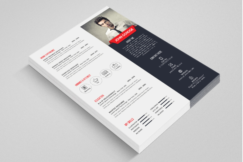 cv-resume-word-template