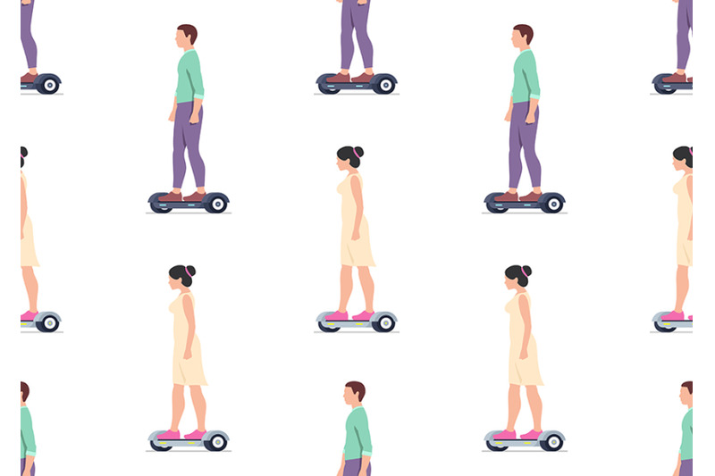 man-and-woman-electric-hoverboards