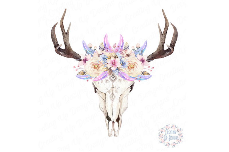 cow-skull-with-flowers