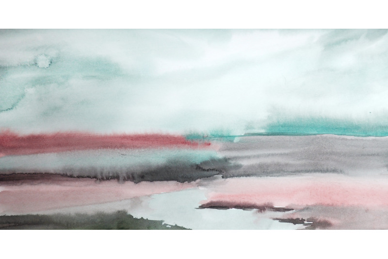 watercolor-abstract-landscape
