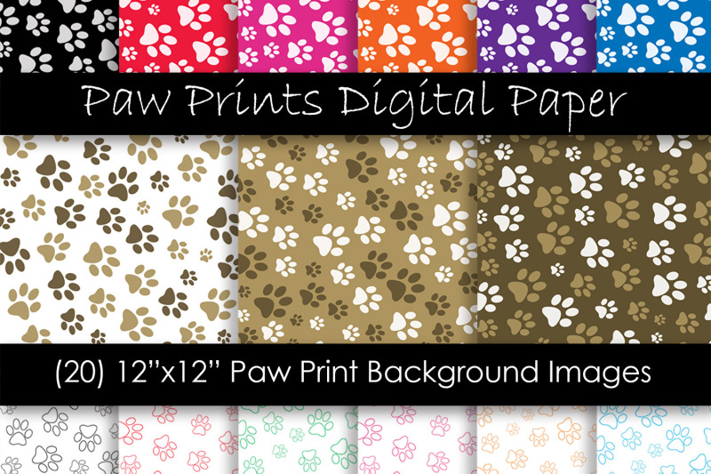 paw-print-backgrounds-animal-paw-print-digital-papers