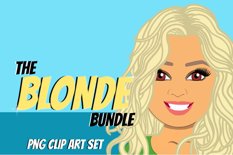 blonde-woman-clip-art-bundle-character-avatar-graphic