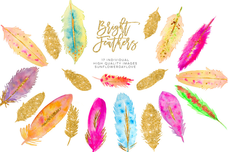 watercolor-feathers-clipart-download