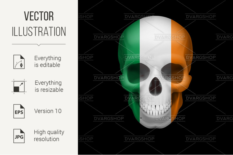 irish-flag-skull