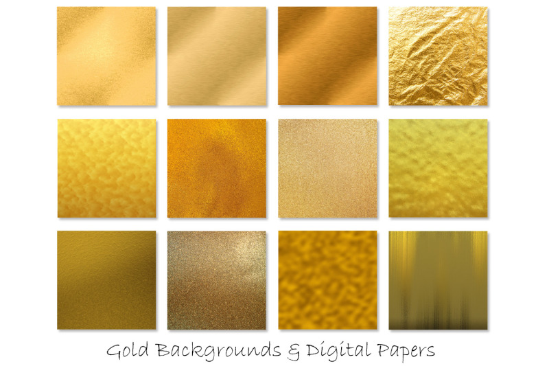 gold-digital-paper-metallic-gold-backgrounds-gold-metal