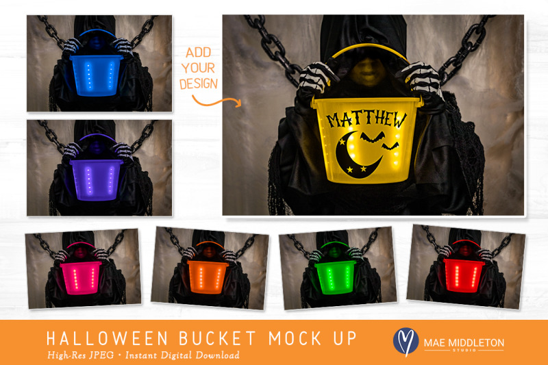 light-up-halloween-bucket-mock-ups-styled-photos